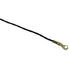 Tectran TY31-ST Ring Terminal Ring Terminal - Yellow, 12-10 Wire Gauge, 5/16 inches Stud, Heat Shrink