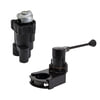Tectran TV20561 Air Brake Spring Brake Trailer Release Hand Valve Trailer Brake Control Valve Handle - External Column Mount