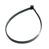 Tectran 44060 Cable Tie 25-Pack Black 6.6 Nylon Cable Tie, 14.5" Length, 120 lb. Min. Tensile Strength, 0.300" Tie Width