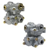 Tectran TV26020 Air Brake Spring Brake Valve MD Trailer Spring Brake Valve, 70 PSI PPV, 1/2" Reservoir Port