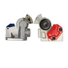 Tectran 16087 Gladhand Gladhand - Aluminum, 38 degree Angle Mount, Emergency, with Seal