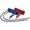 Tectran 20118 Air Brake Hose Assembly 15 ft. Red & Blue ARMORFLEX-HD™ ARMORCOILs with FLEXGrip-HD® Gladhands, 48" x 12" Leads