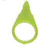 WCH03M by TECTRAN - 1 5/16" Wheel Nut Indicator (Wheel Check), Neon Yellow, B Model Letter, Sold Individually