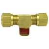 Tectran 85099 Air Brake Air Line Thread Branch Tee MALE BRANCH TEE