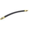 Tectran 21370 Air Brake Hose Assembly 18 in. Air Brake Hose with 3/8" x 3/8" Dual Swivel Ends, 1/2 in. Hose ID