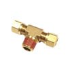 Tectran 85100 Air Brake Air Line Thread Branch Tee CL12-MALE BRANC
