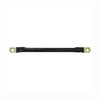 C2/0TSX8 by TECTRAN - Battery Cable - 8 inches, 2/0 Gauge, Black, Top Stud to Top Stud