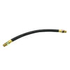 Tectran 21165 Air Brake Hose Assembly 18 in. Air Brake Hose with 3/8" x 3/8" Dual Swivel Ends, 3/8 in. Hose ID