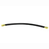 Tectran 21939 Air Brake Hose Assembly 24 in. Air Brake Hose, 1/2" Hose ID, Dual 1/2" 45-Deg Swivel Ends, 225 psi
