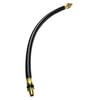 Tectran 21172 Air Brake Hose Assembly 24 in. Air Brake Hose with 3/8" x 3/8" Dual Swivel Ends, 3/8 in. Hose ID