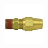 Tectran 1168-6B Air Brake Air Line Connector Fitting DOT Male Connector Fitting for Copper Tubing, 3/8" Tube Size, 1/4" Pipe