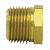 Tectran 110-HE Multi-Purpose Pipe Bushing Air Brake Air Line Fitting - Brass, Bushing, 1 in. Male, 3/4 in. Female Thread