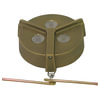 Tectran 54067 Fuel Tank Cap Fuel Tank Cap - Brass, 2 in. dia., Non-Locking, Vented, Female Thread