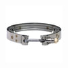 Tectran HV419 Hose Clamp Stainless Steel 7/8" Turbo V-Band Hose Clamp, 4.19" Nominal Diameter