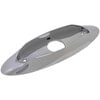 Peterson Lighting B178-10 Side Marker Light Bezel Bezel, Chrome, Oblong, 6.625"X2.1875", bulk pack