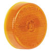 Peterson Lighting M143A Clearance Light Incandescent Marker/ Clearance, P2, Round, w/ Reflex, 2.5", amber, bulk pack