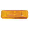 M154A by PETERSON LIGHTING - Incandescent Marker/ Clearance, PC-Rated, Rectangular, 3.91"X1.20", amber, bulk pack