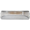 M154C by PETERSON LIGHTING - Incandescent License/ Utility, Rectangular, Painted, 3.91"X1.20", white, bulk pack