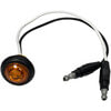 Peterson Lighting M176A-BT2 Clearance Light LED Marker/ Clearance, PC-Rated, Round, 0.75", amber, bulk pack