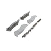 MX802 by WAGNER - Wagner Brake ThermoQuiet MX802 Semi-Metallic Disc Brake Pad Set