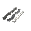 MX909 by WAGNER - Wagner Brake ThermoQuiet MX909 Semi-Metallic Disc Brake Pad Set