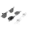 MX1042 by WAGNER - Wagner Brake ThermoQuiet MX1042 Semi-Metallic Disc Brake Pad Set