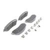 Wagner MX1069 Disc Brake Pad Set Wagner Brake ThermoQuiet MX1069 Semi-Metallic Disc Brake Pad Set