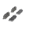 MX1099 by WAGNER - Wagner Brake ThermoQuiet MX1099 Semi-Metallic Disc Brake Pad Set