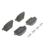 Wagner MX1314 Disc Brake Pad Set Wagner Brake ThermoQuiet MX1314 Semi-Metallic Disc Brake Pad Set
