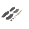 MX1334A by WAGNER - Wagner Brake ThermoQuiet MX1334A Semi-Metallic Disc Brake Pad Set