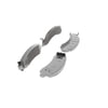 Wagner MX149 Disc Brake Pad Set Wagner Brake ThermoQuiet MX149 Semi-Metallic Disc Brake Pad Set