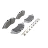 Wagner MX1774 Disc Brake Pad Set Wagner Brake ThermoQuiet MX1774 Semi-Metallic Disc Brake Pad Set