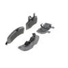 Wagner MX369 Disc Brake Pad Set Wagner Brake ThermoQuiet MX369 Semi-Metallic Disc Brake Pad Set
