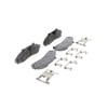 Wagner MX652 Disc Brake Pad Set Wagner Brake ThermoQuiet MX652 Semi-Metallic Disc Brake Pad Set