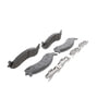 Wagner MX655 Disc Brake Pad Set Wagner Brake ThermoQuiet MX655 Semi-Metallic Disc Brake Pad Set