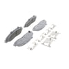 MX679 by WAGNER - Wagner Brake ThermoQuiet MX679 Semi-Metallic Disc Brake Pad Set