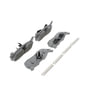 Wagner MX711 Disc Brake Pad Set Wagner Brake ThermoQuiet MX711 Semi-Metallic Disc Brake Pad Set