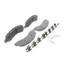 Wagner MX756 Disc Brake Pad Set Wagner Brake ThermoQuiet MX756 Semi-Metallic Disc Brake Pad Set