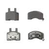 Wagner OEX370M Disc Brake Pad Set OEX Semi-Met Brake Pad