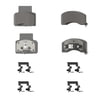 OEX459M by WAGNER - OEX Semi-Met Brake Pad