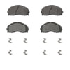 OEX1680M by WAGNER - OEX Ceramic Disc Pad Set
