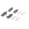 PD1100 by WAGNER - Wagner Brake ThermoQuiet PD1100 Ceramic Disc Brake Pad Set