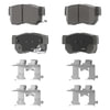 PD813 by WAGNER - Wagner Brake ThermoQuiet PD813 Ceramic Disc Brake Pad Set