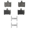 PD871 by WAGNER - Wagner Brake ThermoQuiet PD871 Ceramic Disc Brake Pad Set