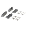 QC1099 by WAGNER - Wagner Brake ThermoQuiet QC1099 Ceramic Disc Brake Pad Set