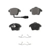 QC1107 by WAGNER - Wagner Brake ThermoQuiet QC1107 Ceramic Disc Brake Pad Set