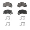 QC1159 by WAGNER - Wagner Brake ThermoQuiet QC1159 Ceramic Disc Brake Pad Set