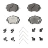 OEX619 by WAGNER - OEX Ceramic Brake Pad