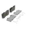 Wagner QC976 Disc Brake Pad Set Wagner Brake ThermoQuiet QC976 Ceramic Disc Brake Pad Set