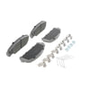 Wagner QC1324 Disc Brake Pad Set Wagner Brake ThermoQuiet QC1324 Ceramic Disc Brake Pad Set